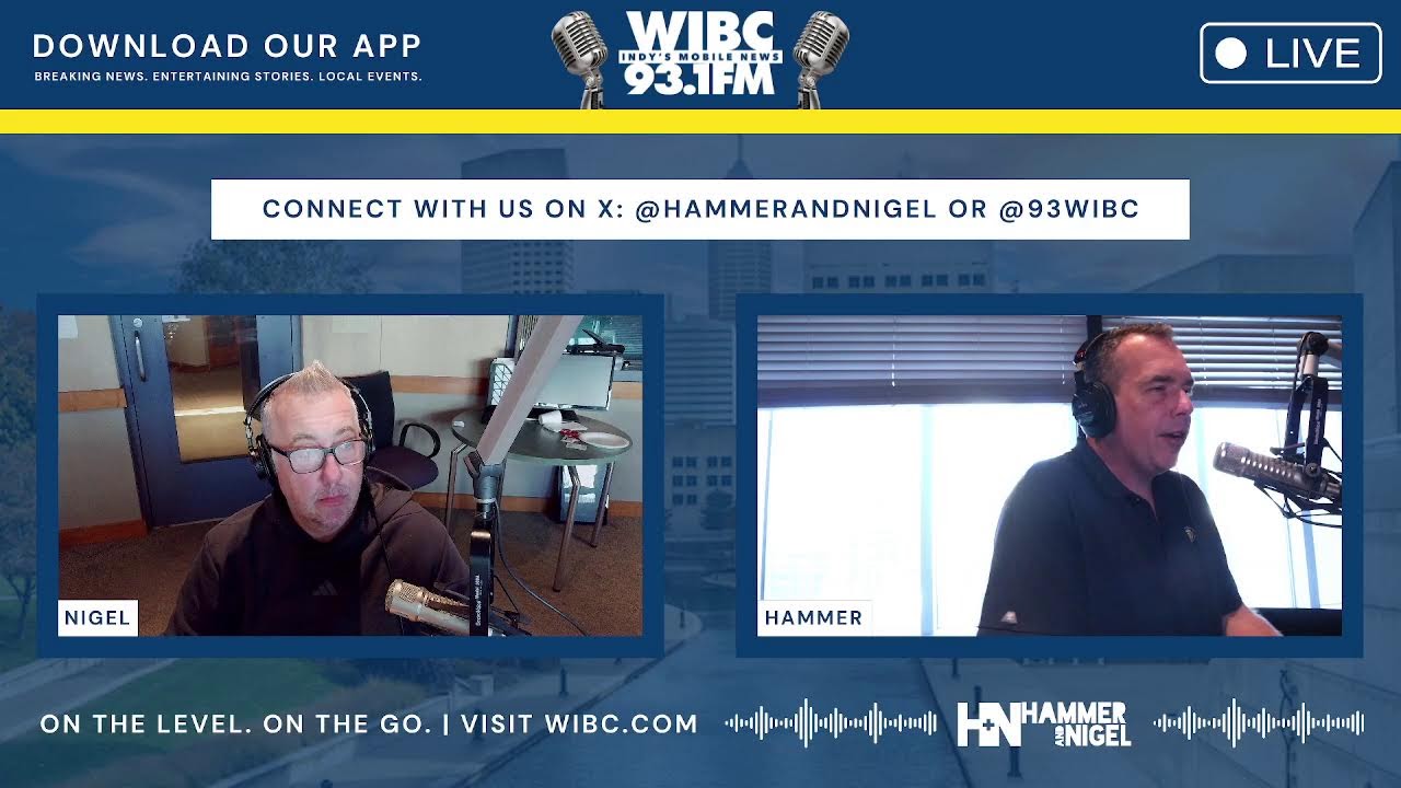 Hammer & Nigel - Sen. Jim Banks, Eddie White of the Pacers, Off The Rails w/ Rob, & More!