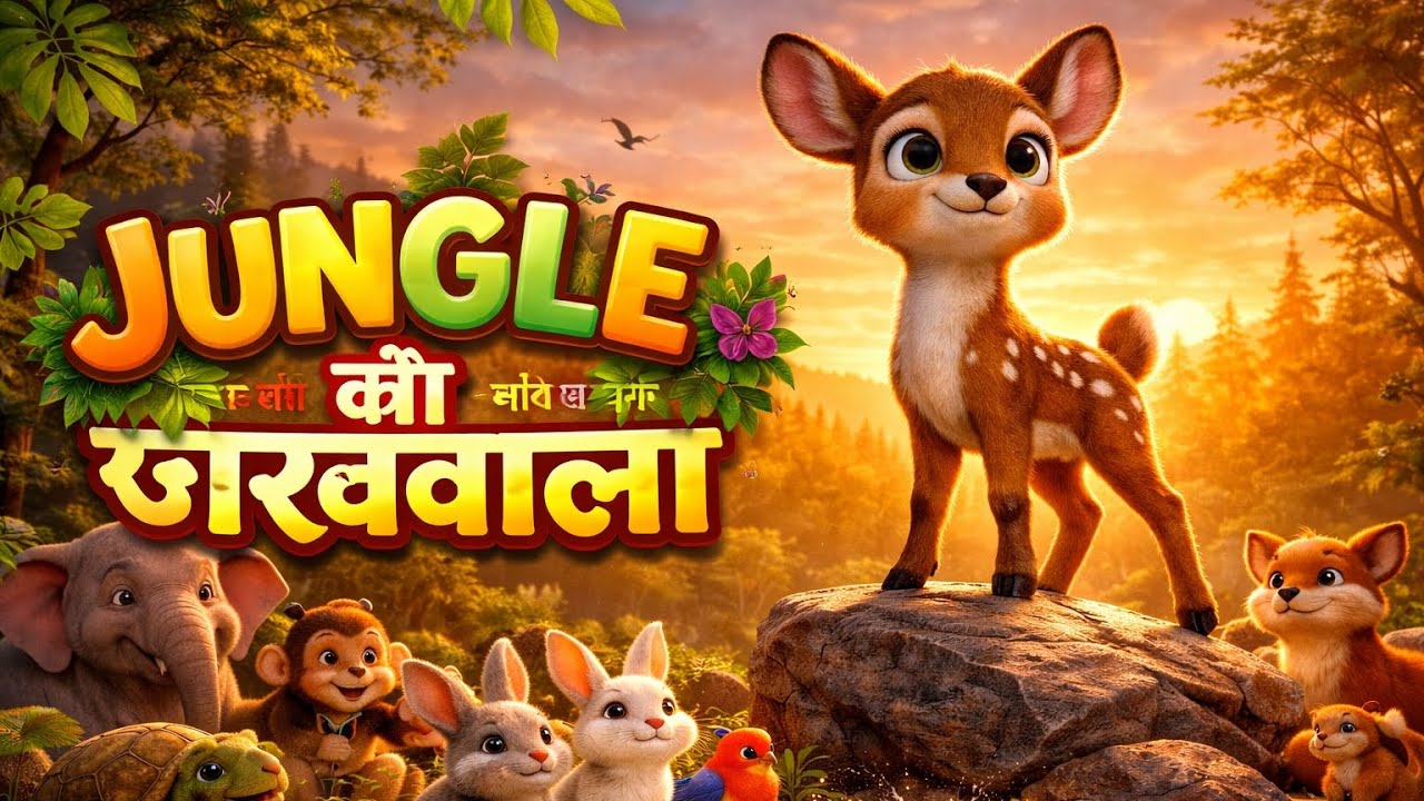 🌳✨ जंगल का छोटा रखवाला — जिसने सबकी जान बचाई!कमज़ोर समझे जाने वाला छोटा हिरन बना असली हीरो 🦌