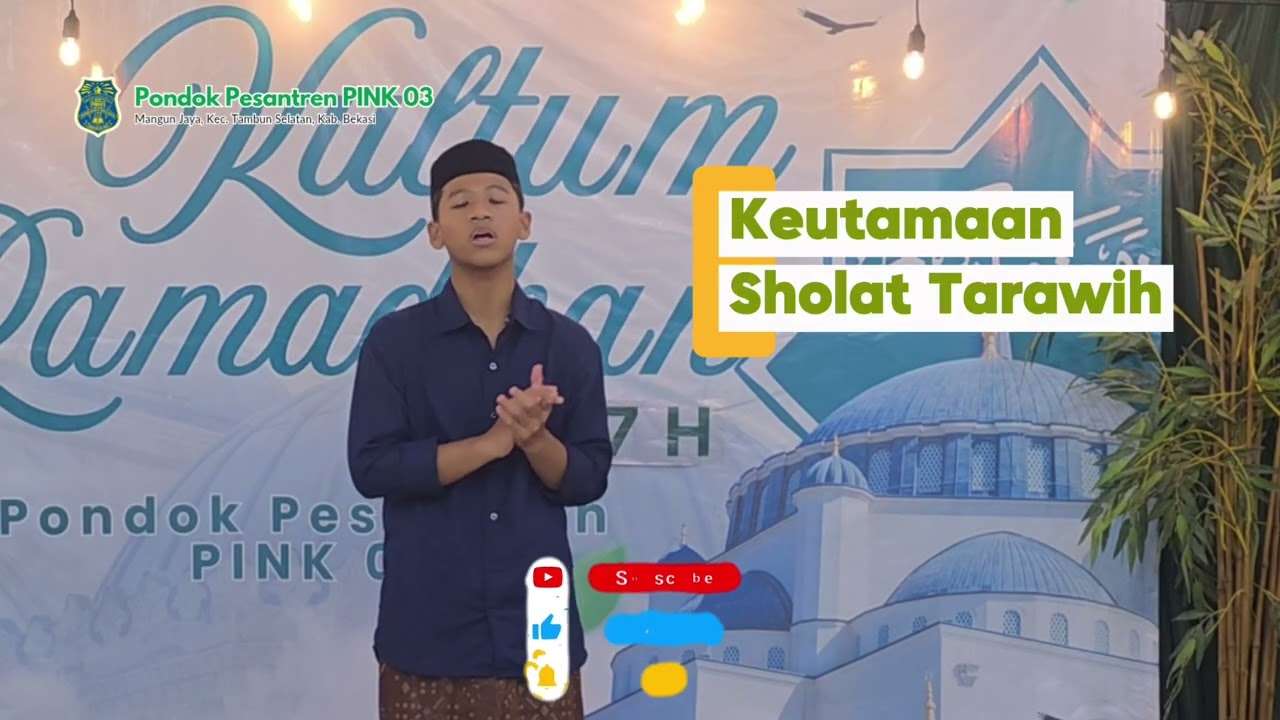 KULTUM RAMADHAN 1447 H | KEUTAMAAN SHOLAT TARAWIH_MUHAMMAD AL FATHANI FIRDAUS