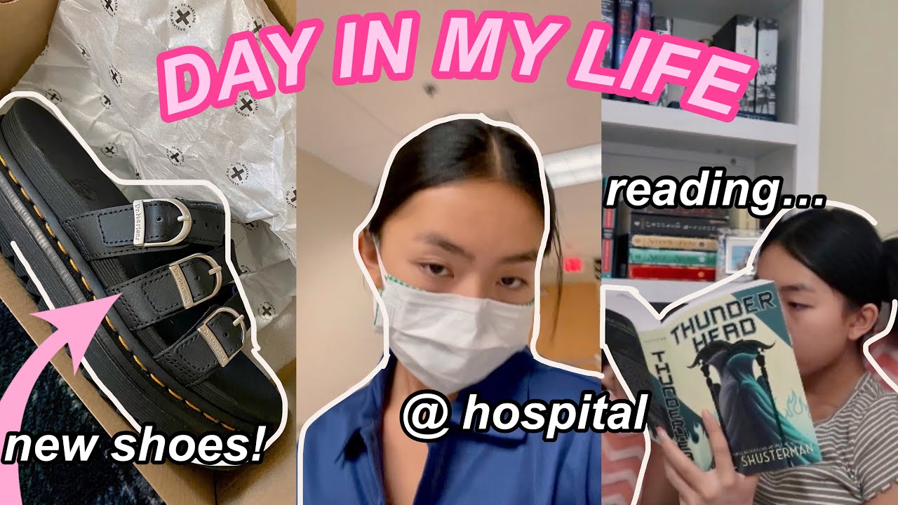 DAY IN MY LIFE: volunteering at the hospital, new shoes, & reading