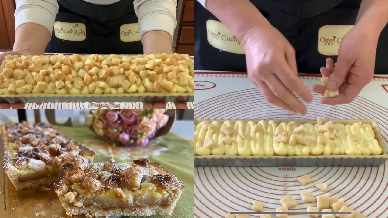 LA CROSTATA INCREDIBILMENTE DELIZIOSA CHE SCOMPARIRA’ IN 1 MINUTO RICETTA FACILE  FESTA DELLE DONNE