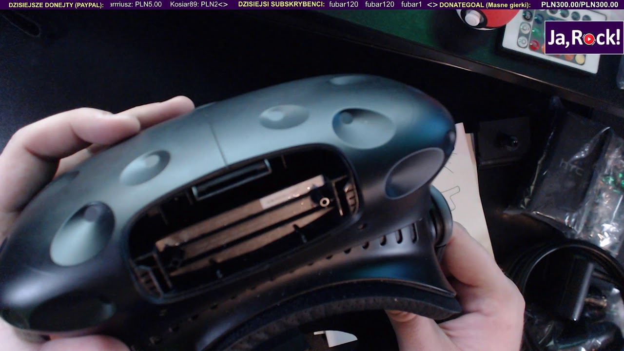 Montaż Wireless Adaptera na goglach HTC VIVE *PROBLEMY* / 09.12.2018 (#4)