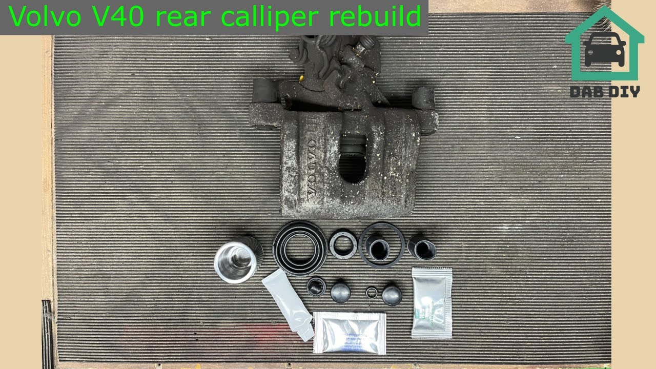 Volvo V40 Rear Brake Calliper Rebuild