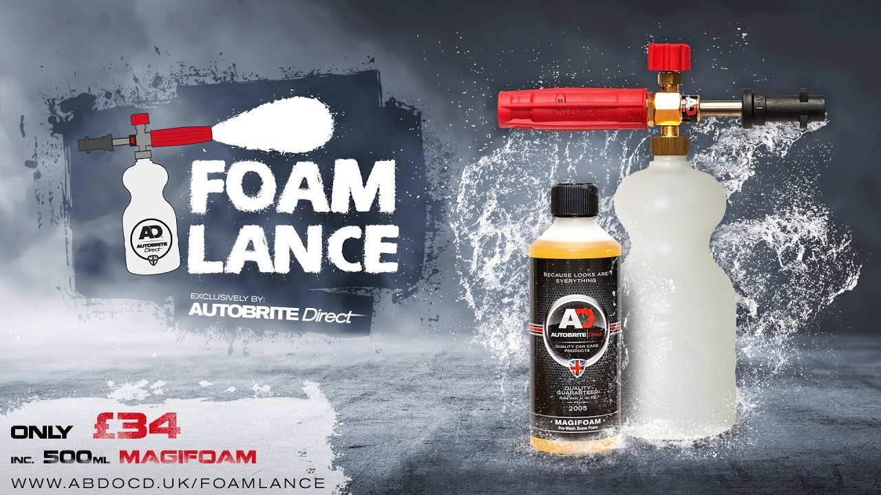 Autobrite Direct - World's Best Snow Foam Lance & Autobrite Direct Magifoam