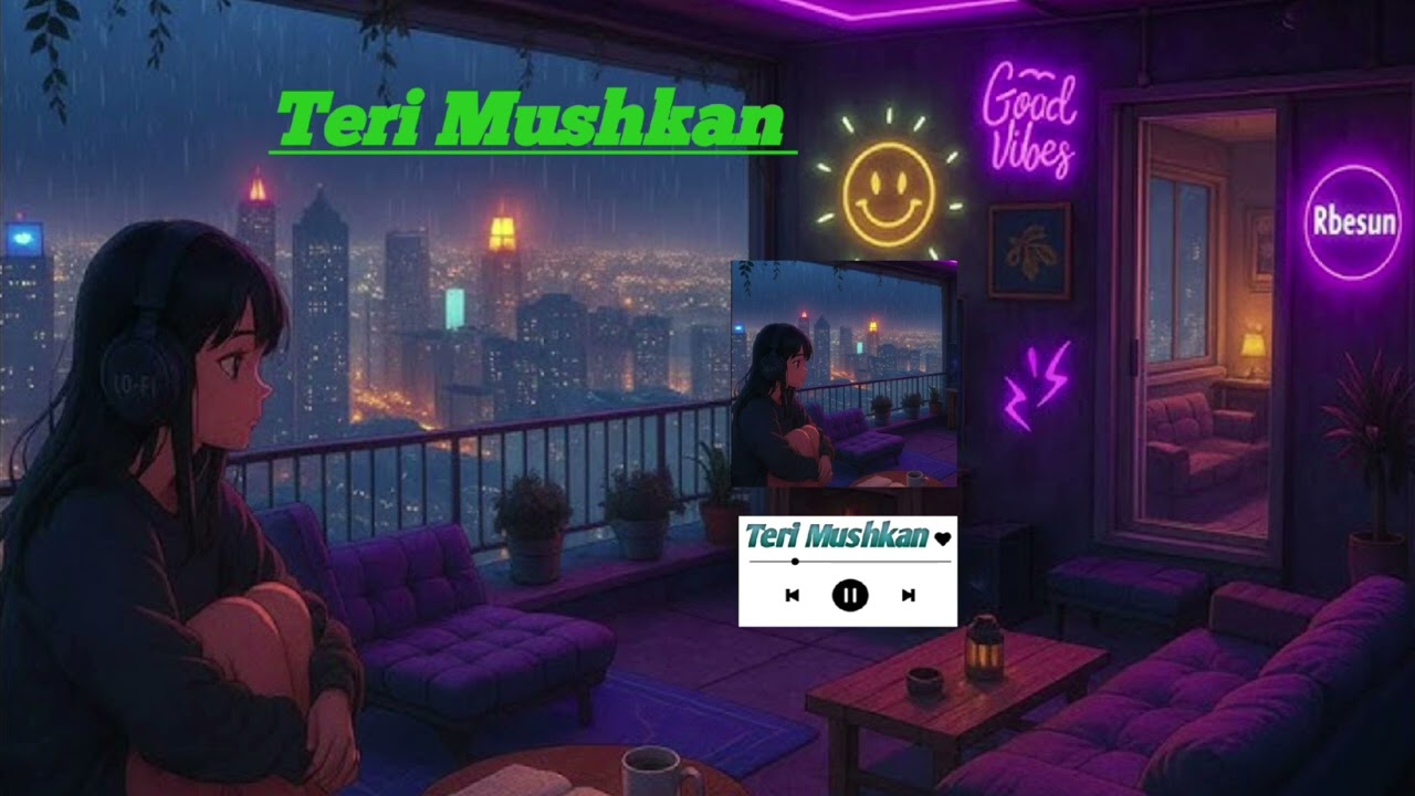Teri Mushkan ka sawera #lofisong #song #video 