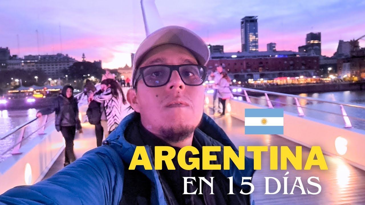 ASÍ ES VIAJAR por ARGENTINA en 15 DÍAS 🇦🇷 Buenos Aires, Bariloche , Mendoza , Cordoba y Rosario