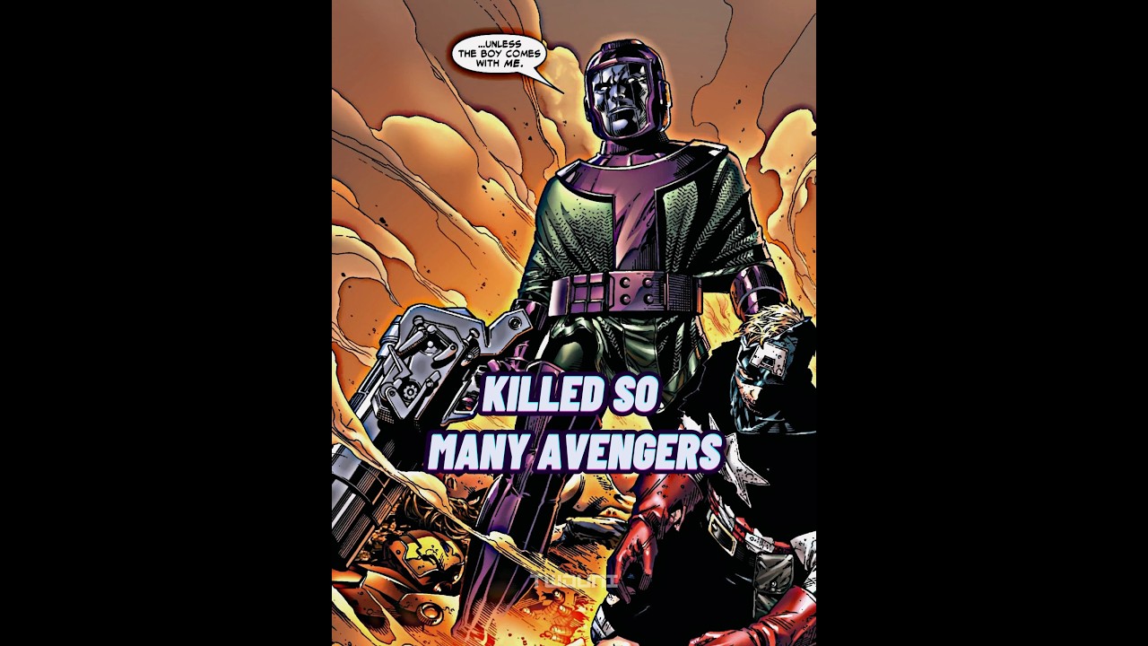 How MCU shows Kang VS How Comics show Kang #shorts #marvel #comparison #kangtheconquerer