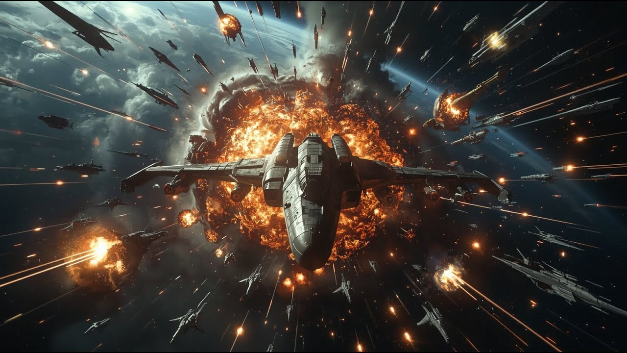 The Human Dreadnought Arrived — The Galaxy's Armadas Fell in 4 Minutes Humanity's Warship Obliterate