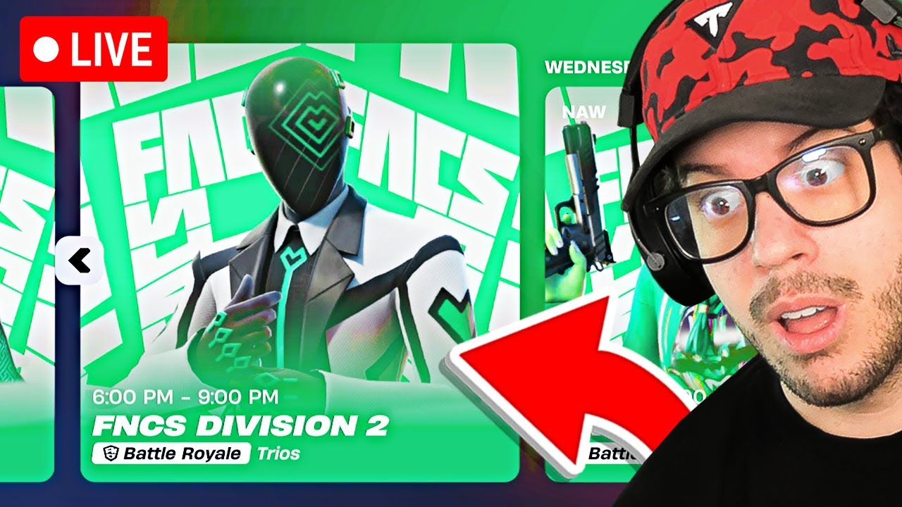 WINNING a FORTNITE TOURNAMENT! (NEW FNCS TRIO)