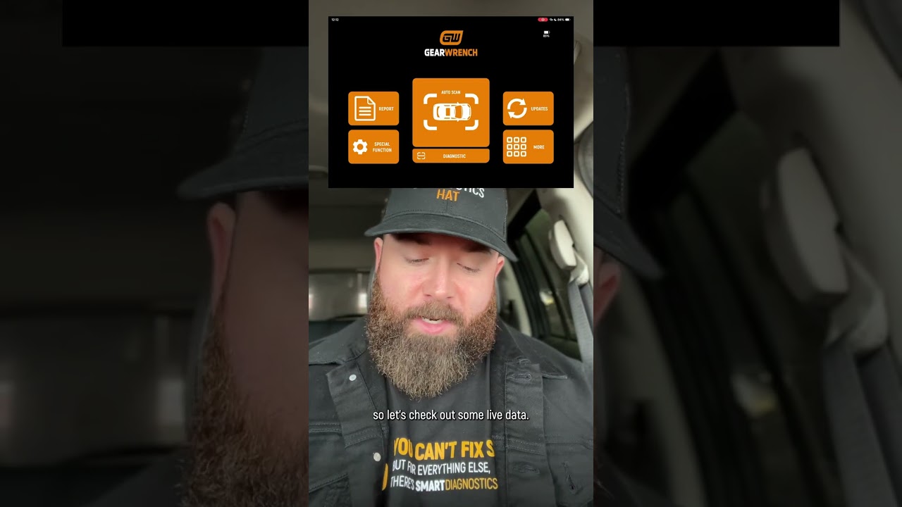 GEARWRENCH SMARTBT Diagnostics Breakdown