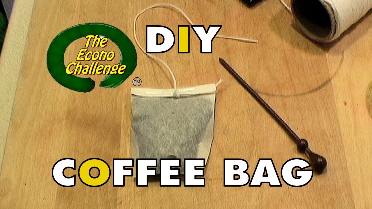 DIY coffee bags - The Best Way To Make Fresh Brewed Coffee Anywhere