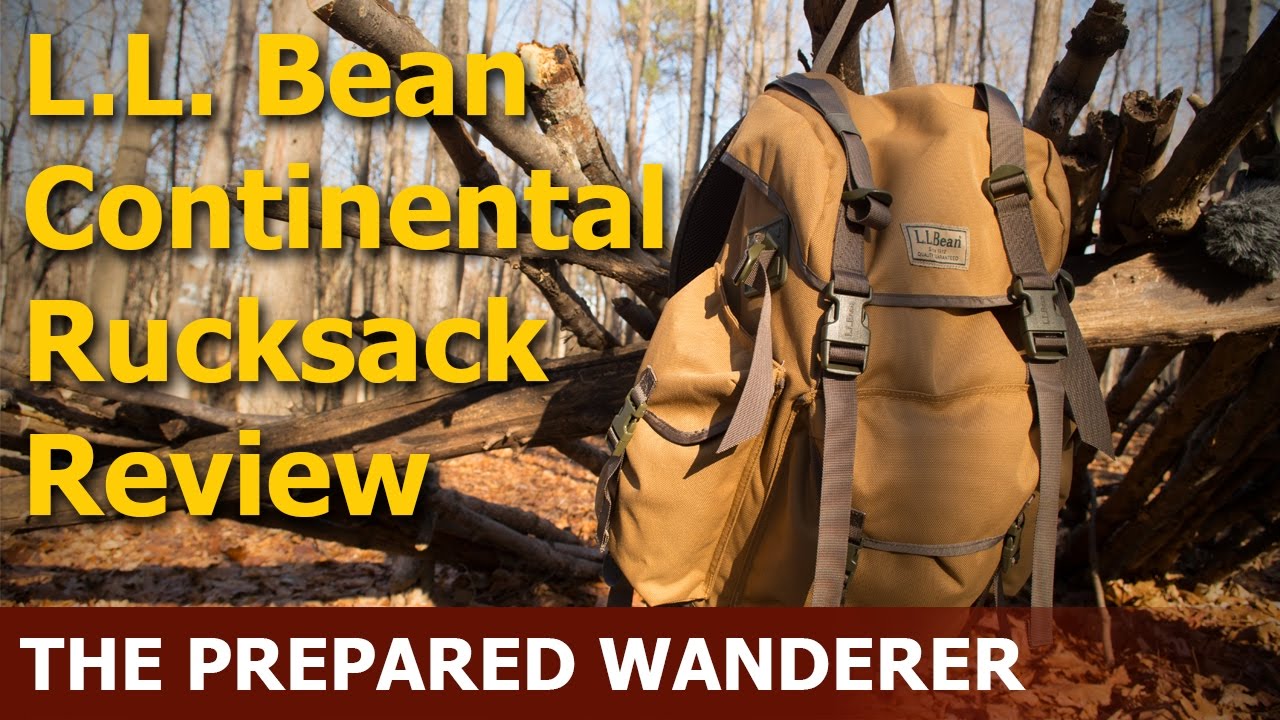 L. L.  Bean Continental Rucksack Review - Perfect Bushcraft Backpack