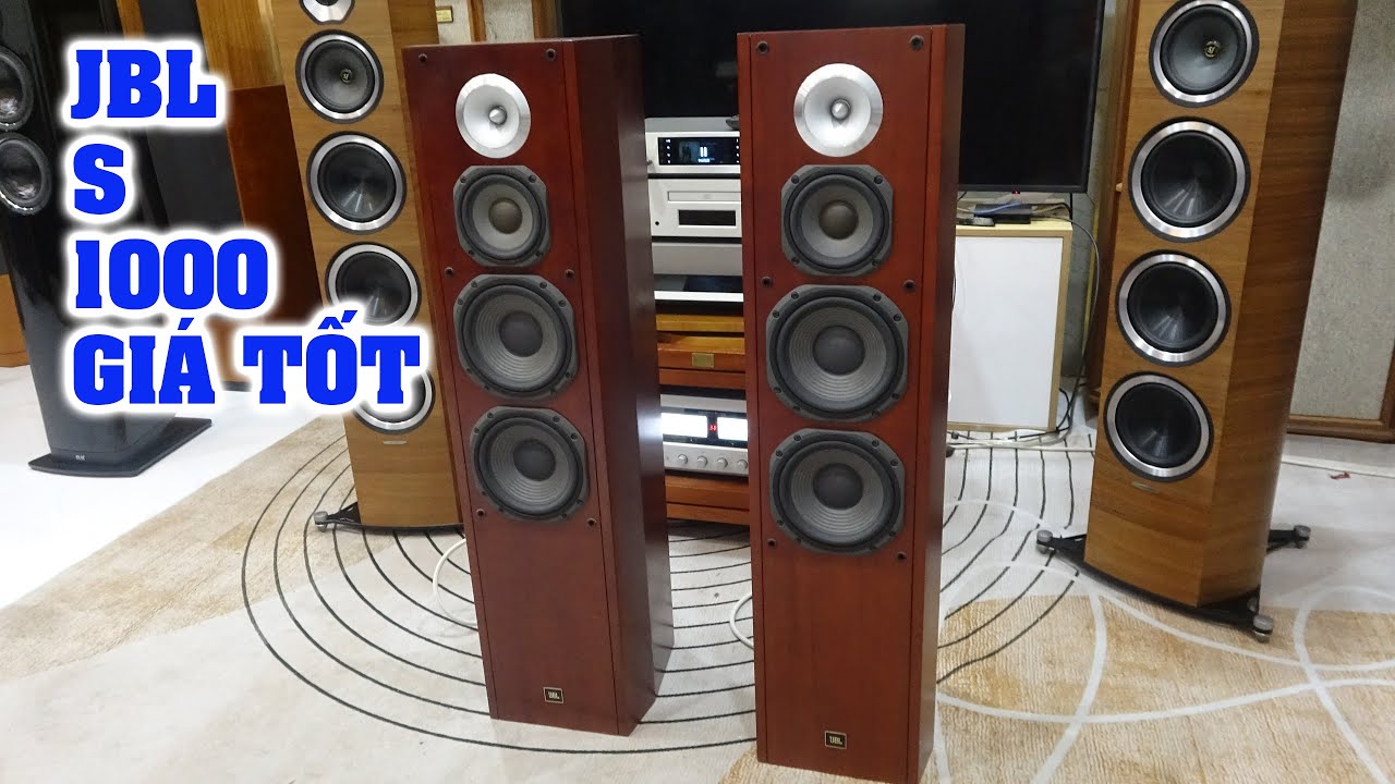 JBL S 1000 ĐỐI THỦ NẶNG KÝ CỦA B&W giá nhỉnh 10 tr