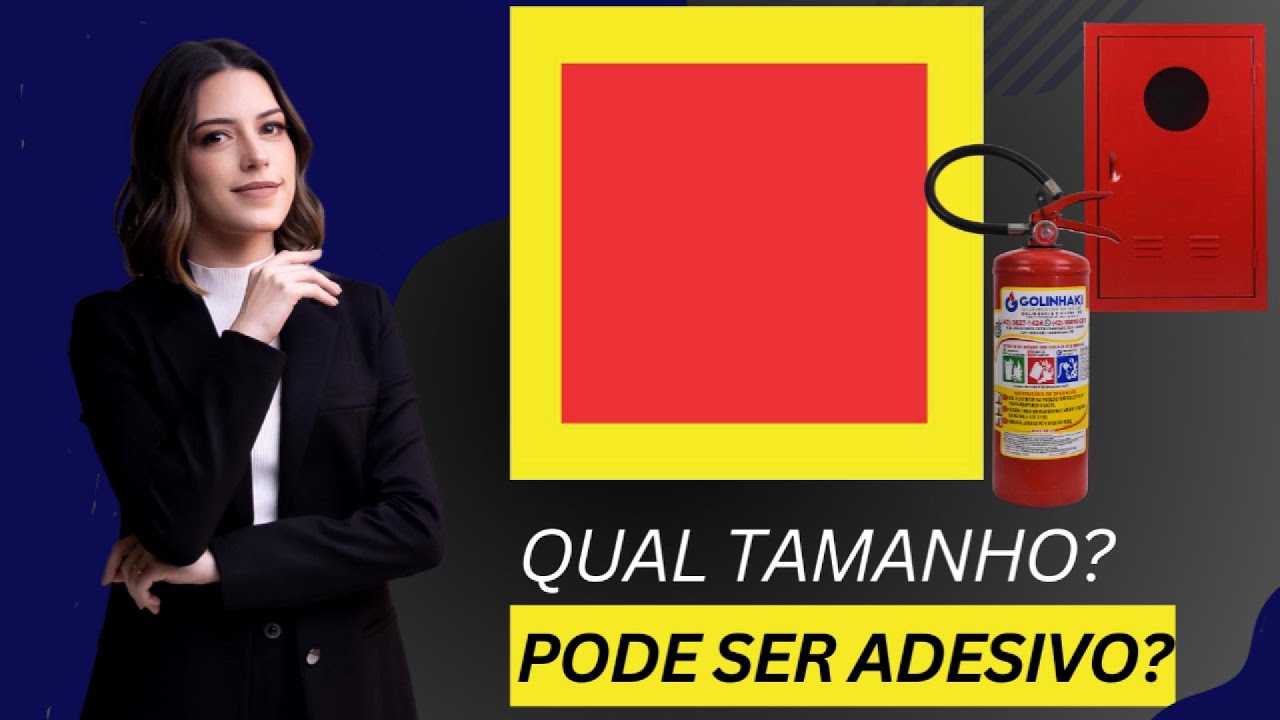 Como demarcar / sinalizar o piso de extintores e hidrantes?
