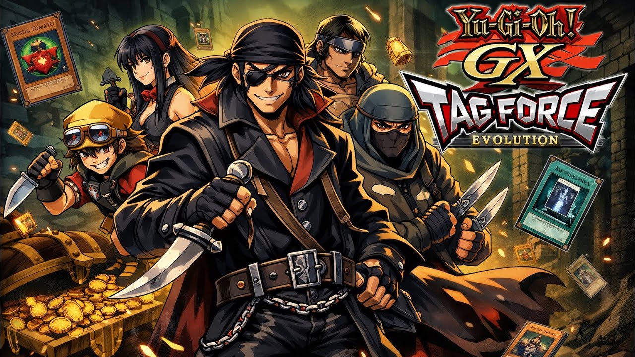 YUGIOH GX TAG FORCE REMASTER/DECK DON ZALOOG E ESCORPIÃO NEGROS
