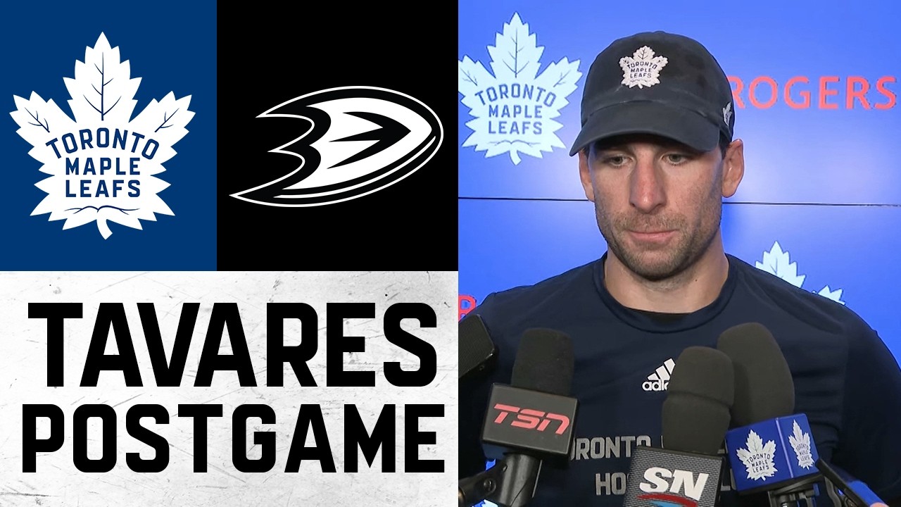 John Tavares | Post Game vs Anaheim Ducks | March 12, 2026