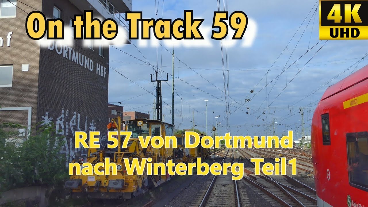 RE 57 Dortmund Winterberg, OTOn, 4K, Teil 1