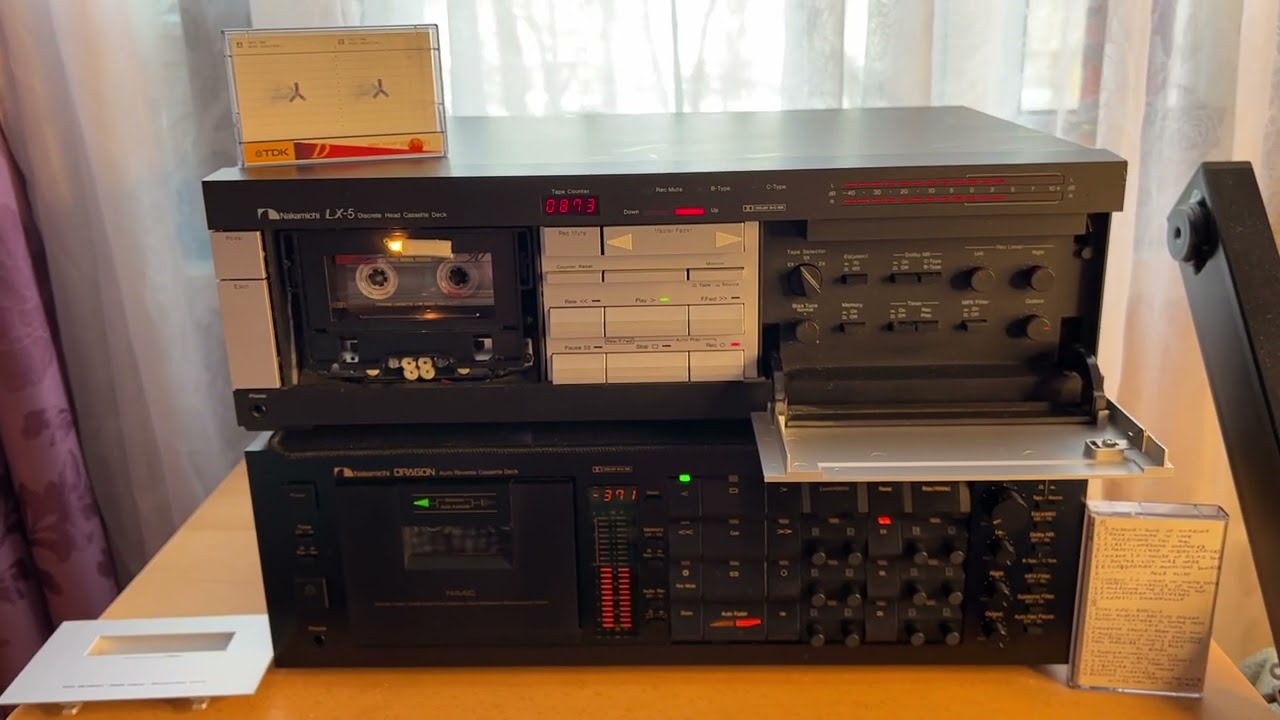 Nakamichi LX5. Запись на TDK D90