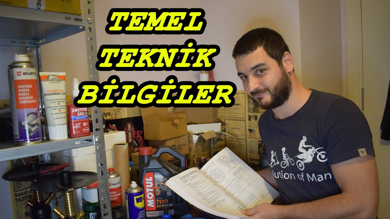 Motosiklet Tamiri İçin Teknik Bilgiler