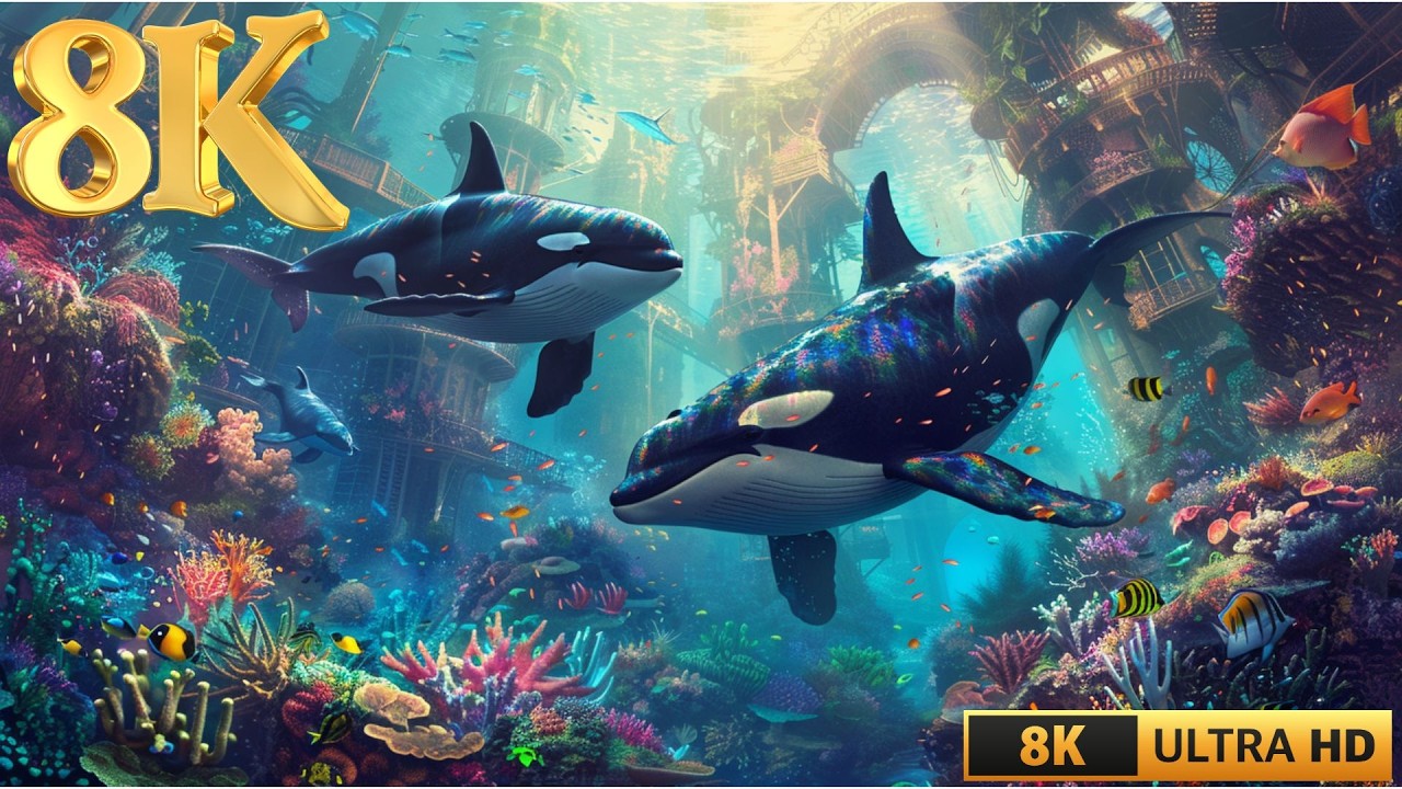 8K HDR Ocean Paradise 🌊✨ — Tropical Fish 🐠 & Luminous Reef Worlds 🪸 | Have You Ever Drifted Here?