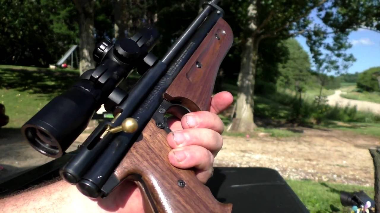 Modded Crosman 1322 22 caliber Air Pistol  Accuracy