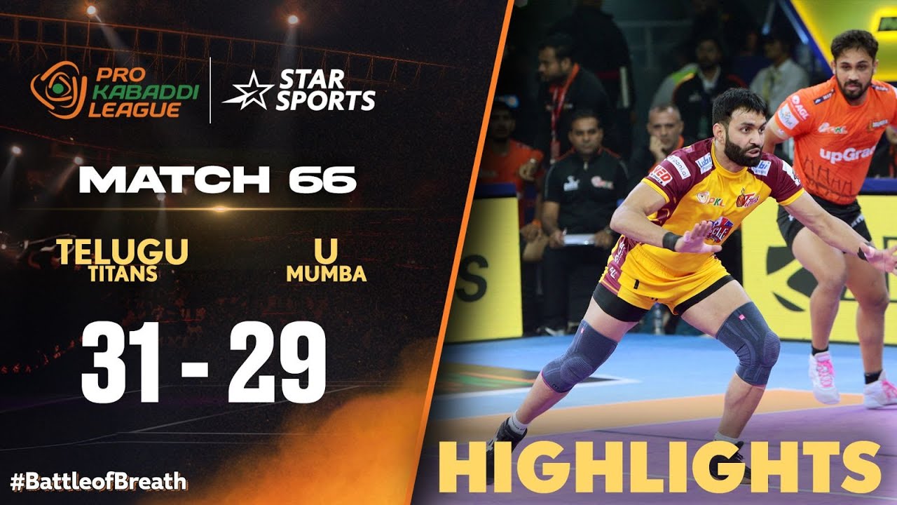 Telugu Titans stand tall, securing a vital victory in their campaign | #ProKabaddiOnStar HIGHLIGHTS
