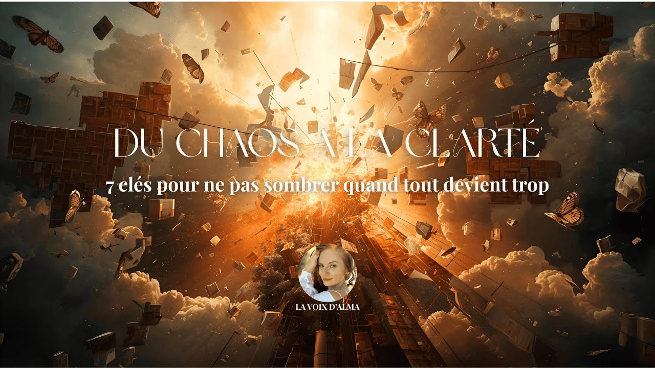 Du chaos à la clarté : 7 clés pour ne pas sombrer quand tout devient trop.