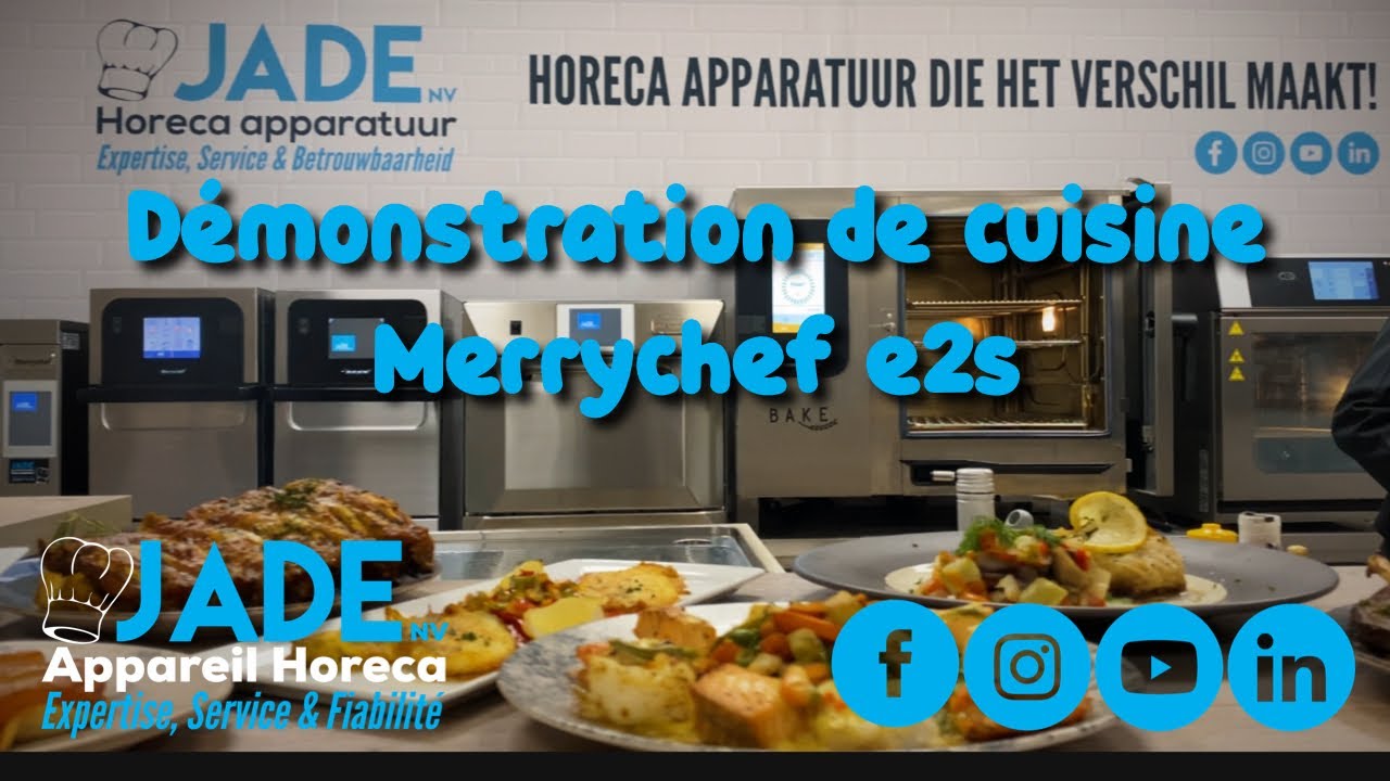 Merrychef e2s démonstration - Jade nv - FR