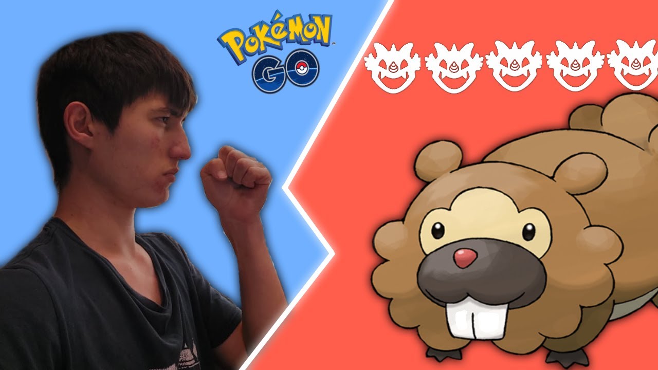 PvP Steve vs Tier 5 Bidoof (5* Raid Solo) | Pokemon Go