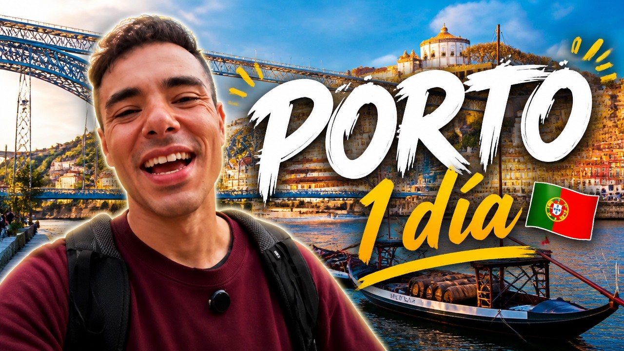 OPORTO: Así es La Ciudad Más Bonita de PORTUGAL 🇵🇹 Qué Ver en 1 día (Vlog)