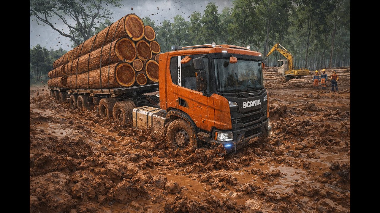 Scania XT 540 no BARRO