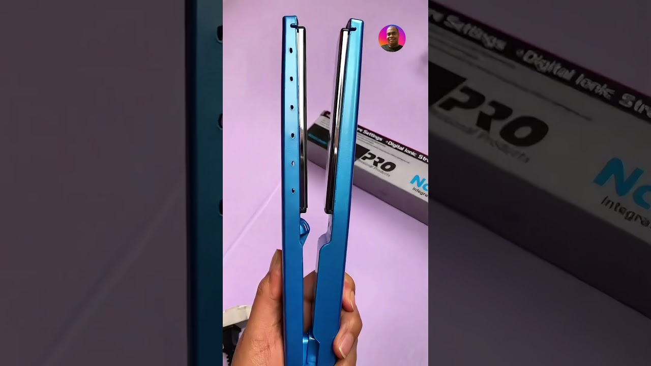 Prancha Chapinha de Cabelo Bivolt 110V/220V Nano Titanium