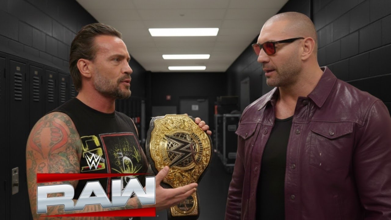 CM Punk SHOCKS WWE RAW – Explosive Backstage Confrontation with Batista