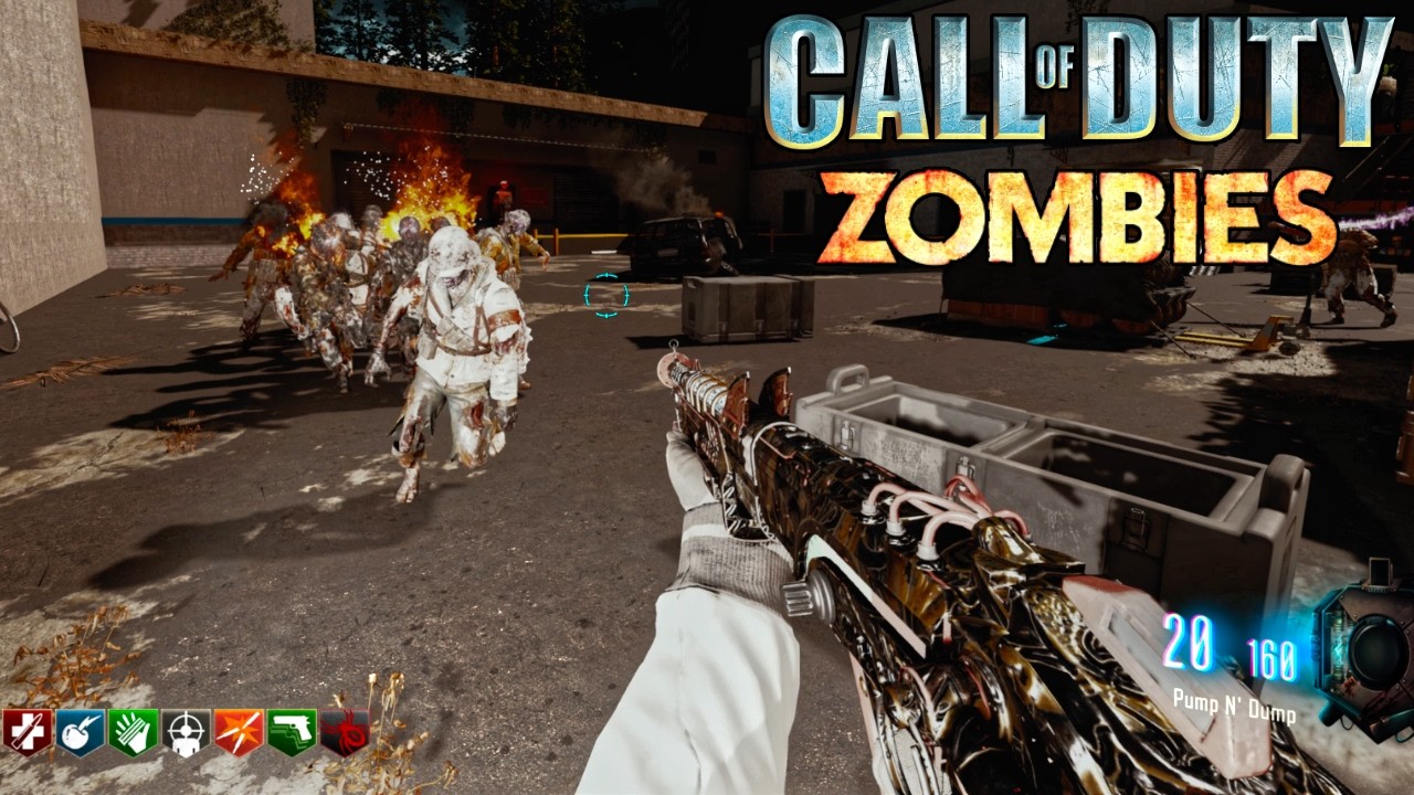GUN GAME on the Los Santos Custom Zombie Map (Black Ops 3)