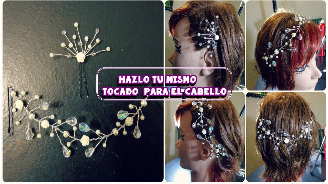 hazlo tu mismo TOCADO PARA EL CABELLO