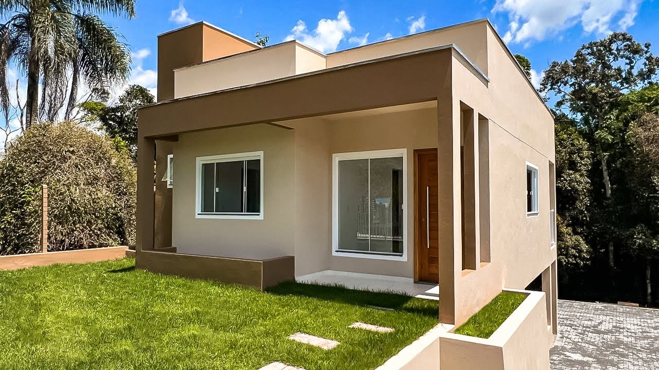 CASA MODERNA EM PILOTIS DE ALTO PADRÃO MODERNA EM TERRENO ÚNICO DE 390M² EM SANTA CATARINA