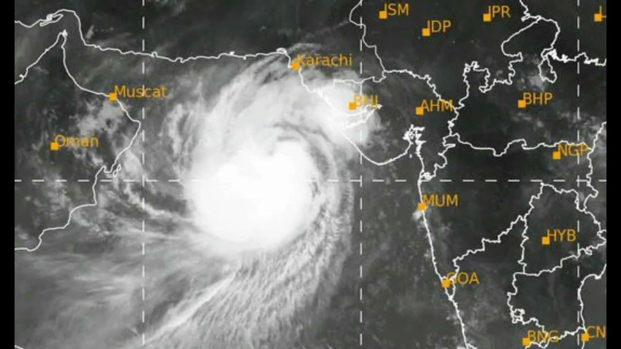 cyclone biporjoy live location | cyclone biporjoy live tracking