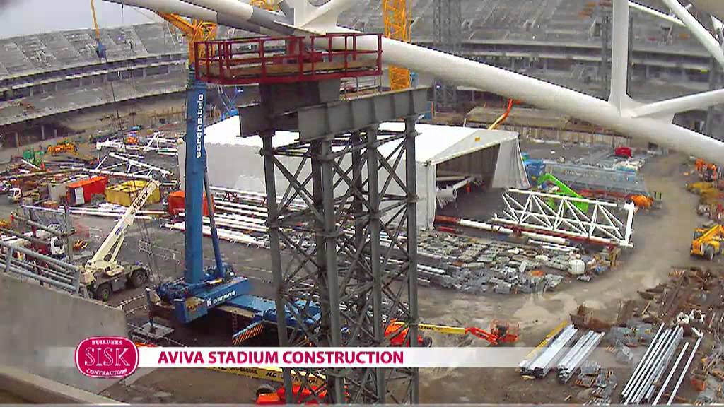 Aviva Stadium Time Lapse Video