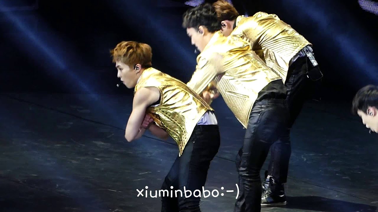 160305 시우민 EXO'luxion in Dalian HISTORY xiumin focus
