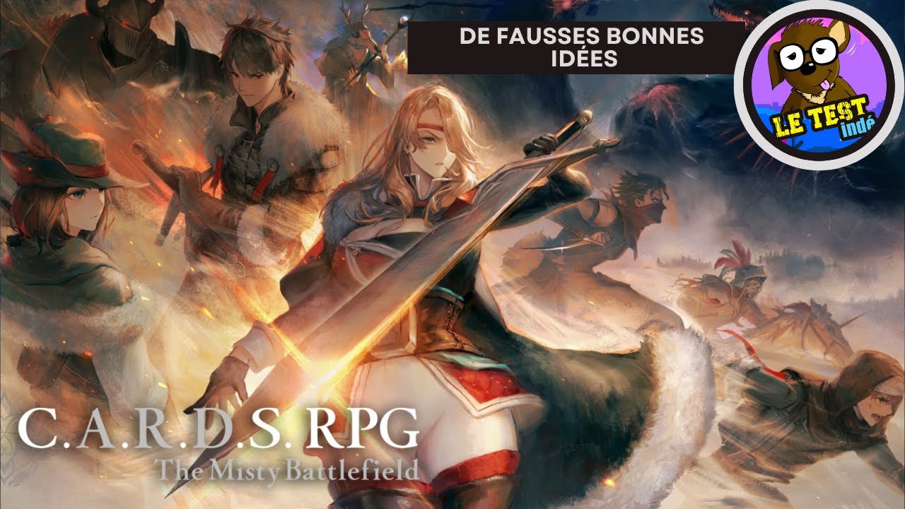 C.A.R.D.S. RPG : The Misty Battlefield : Vid&eacute;o - Test FR (De fausses bonnes id&eacute;es)