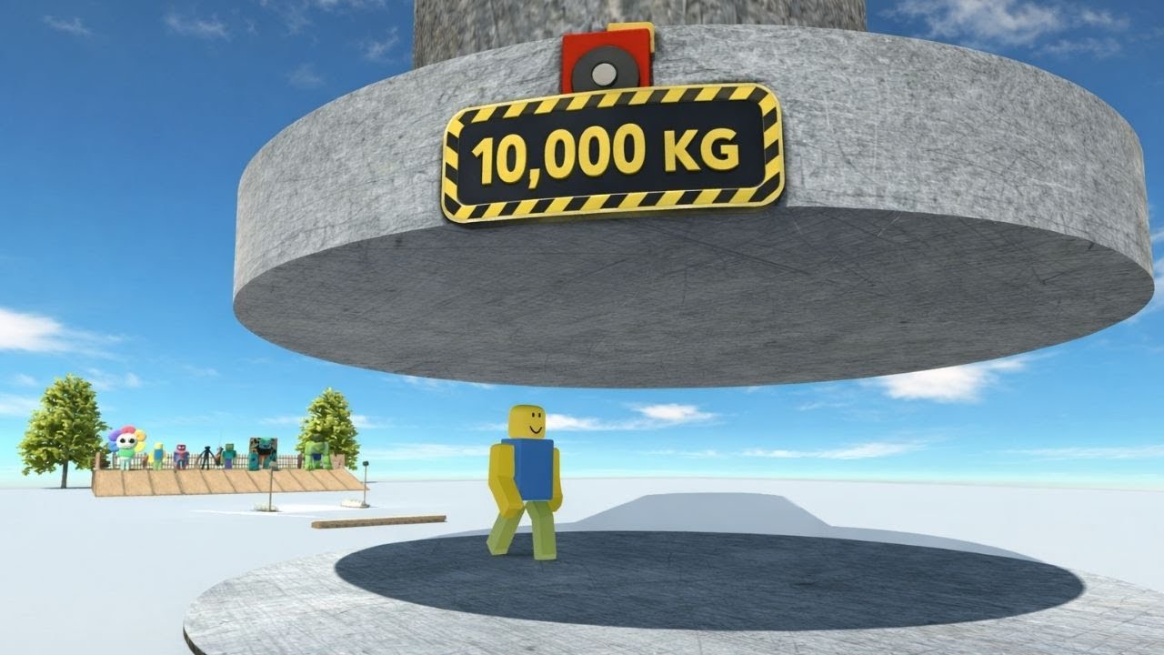 Escape the 10,000 KG Press or Get Crushed! - Animal Revolt Battle Simulator