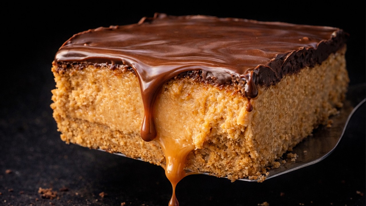 If You Have Peanut Butter & Graham Crackers, Make This! (No Bake Pie)