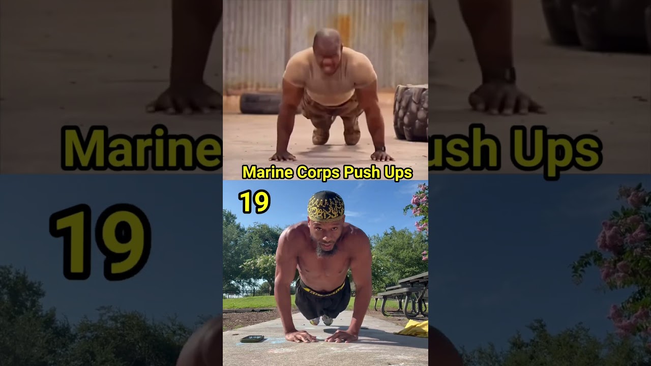 Marine Corps Push Up Challenge | 2 Equals 1 | 
