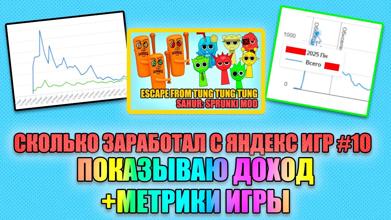 ПОКАЗЫВАЮ ДОХОД ИГРЫ ЯНДЕКС ИГР. СКОЛЬКО ЗАРАБОТАЛ С ЯНДЕКС ИГР #10