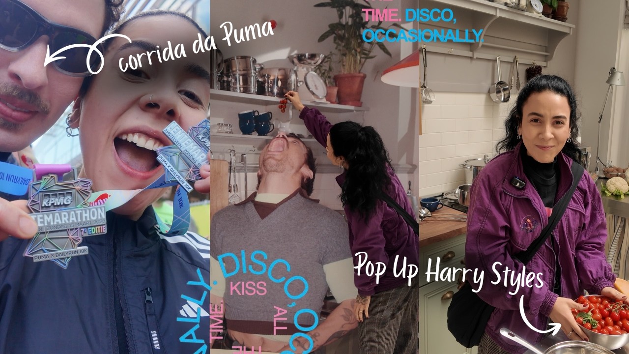 Pop-up store Harry Styles em Amsterdam +  PUMA x DailyRun 10km