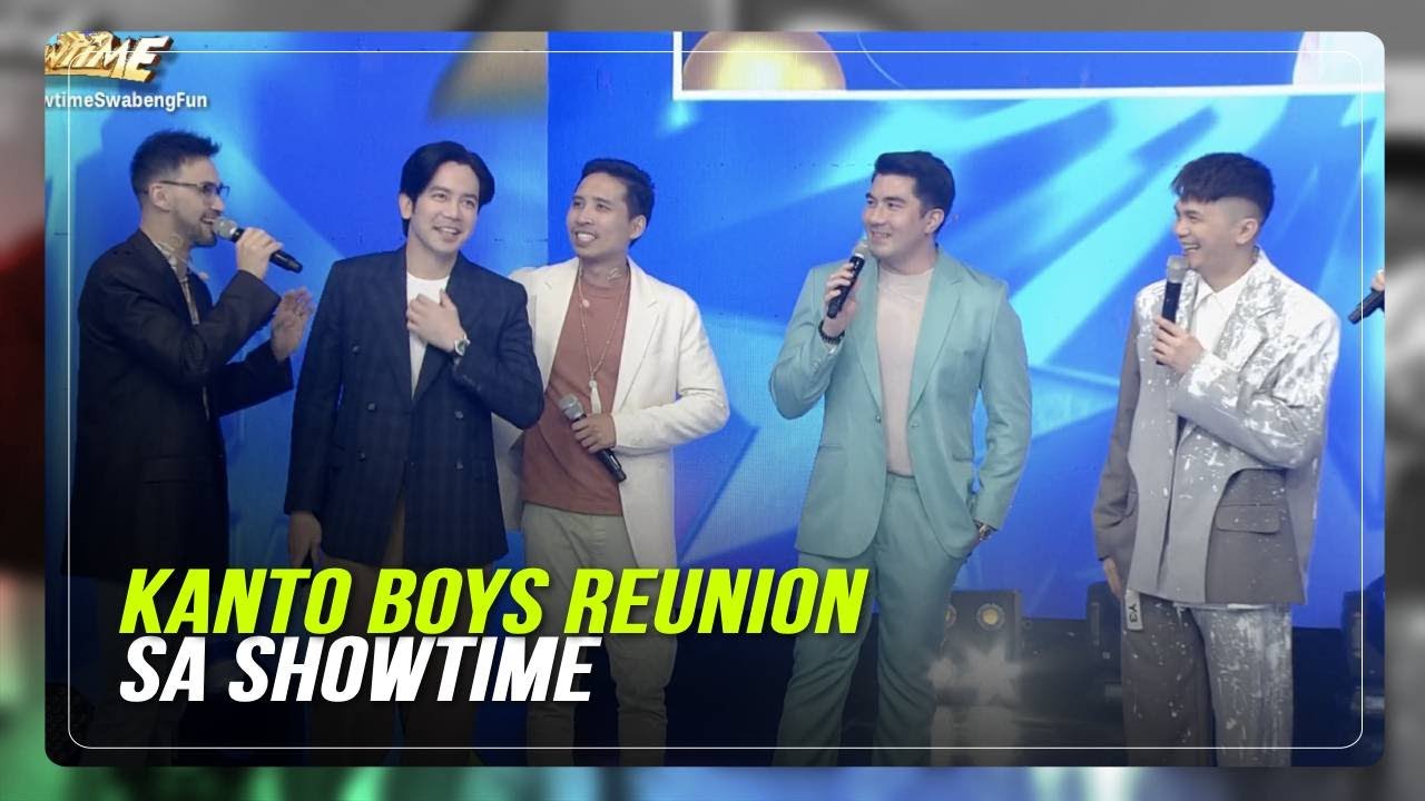 Kanto Boys reunion sa birthday performance ni Vhong sa 'Showtime' | ABS-CBN News