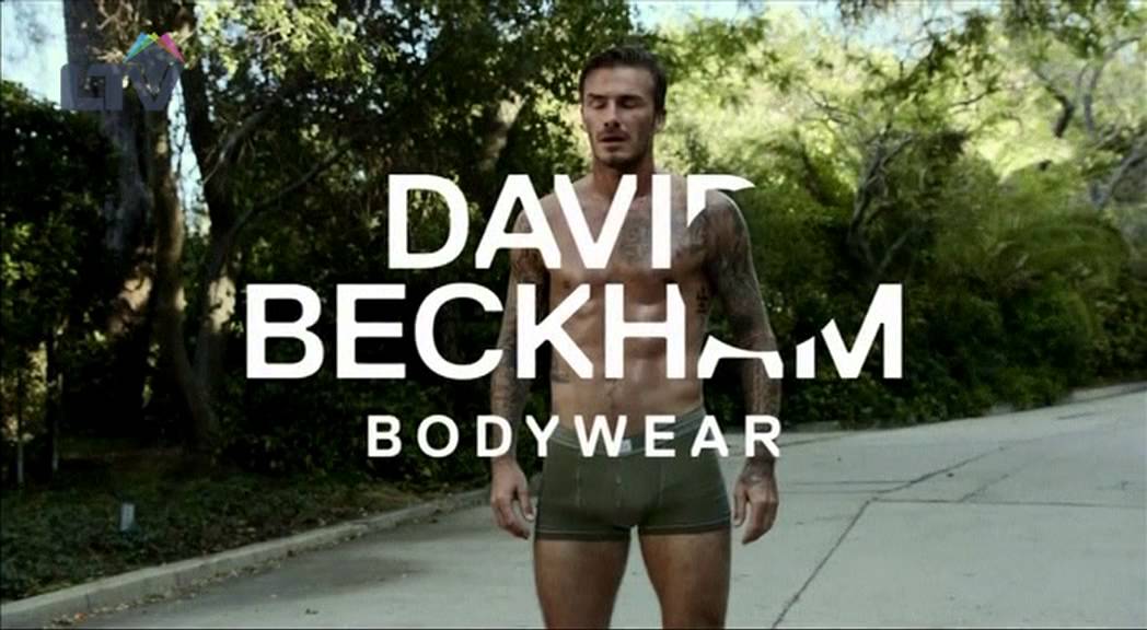 David Beckham strips to his underwear in Guy Ritchie directed ad