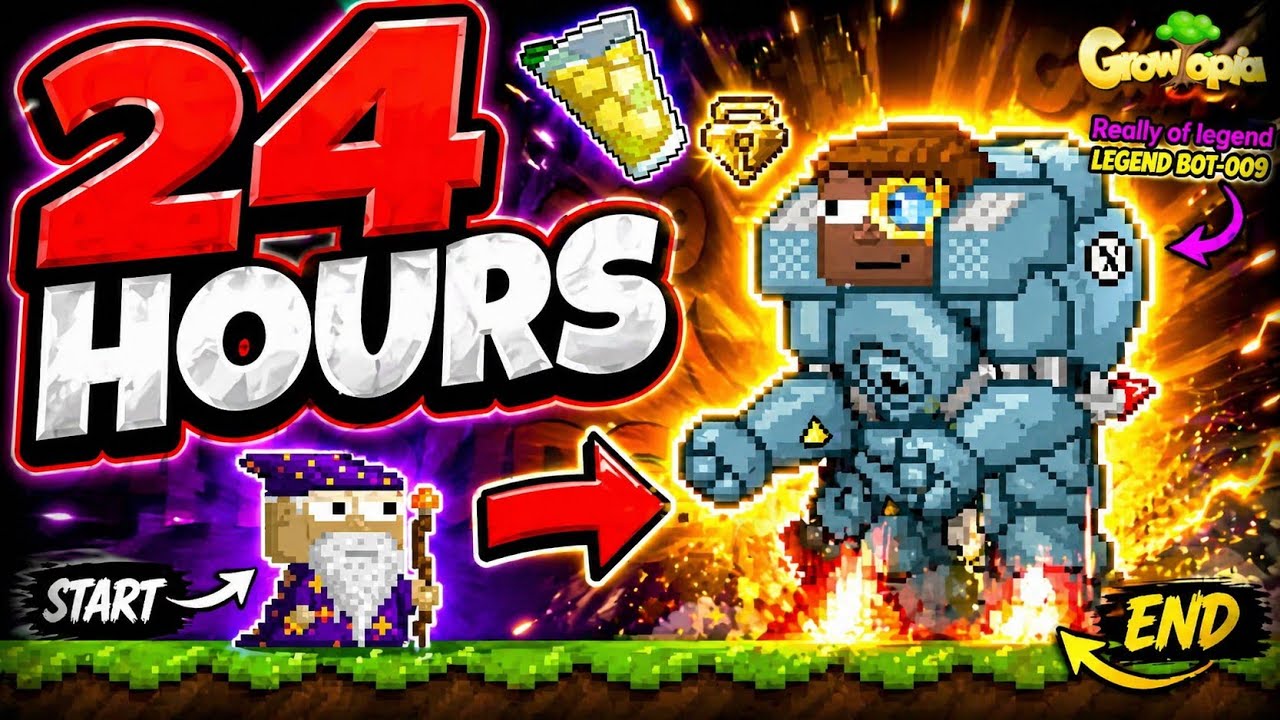 GETTING LEGENDBOT-009 IN GROWTOPIA! 😱