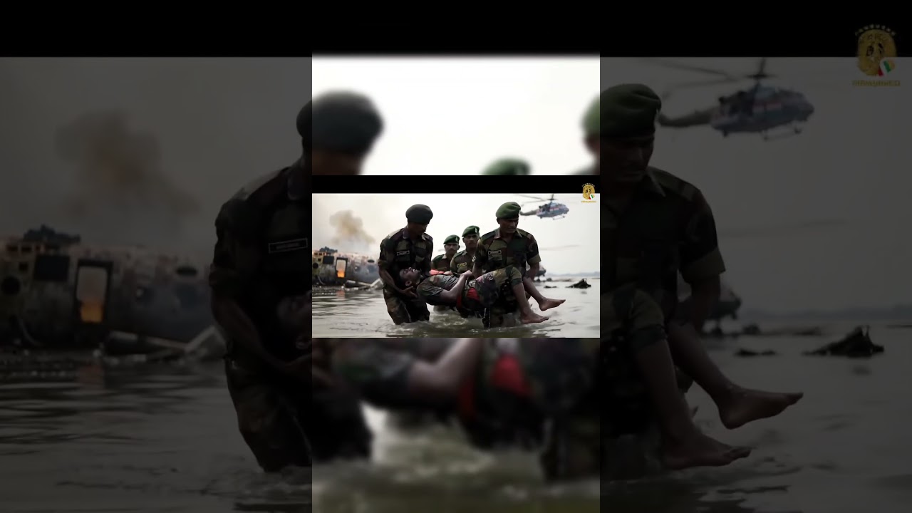 Indian Army&rsquo;s Brave Hearts Rescue Plane Crash Survivors ✈️🇮🇳 | True Heroes in Action🔥 #IndianArmy