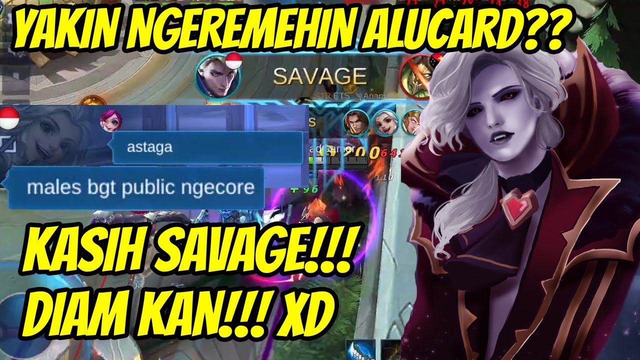 Tim-nya Meragukan Kekuatan Alucard??? Langsung Kasih Paham Pake Savage!!! BadGamer Alucard